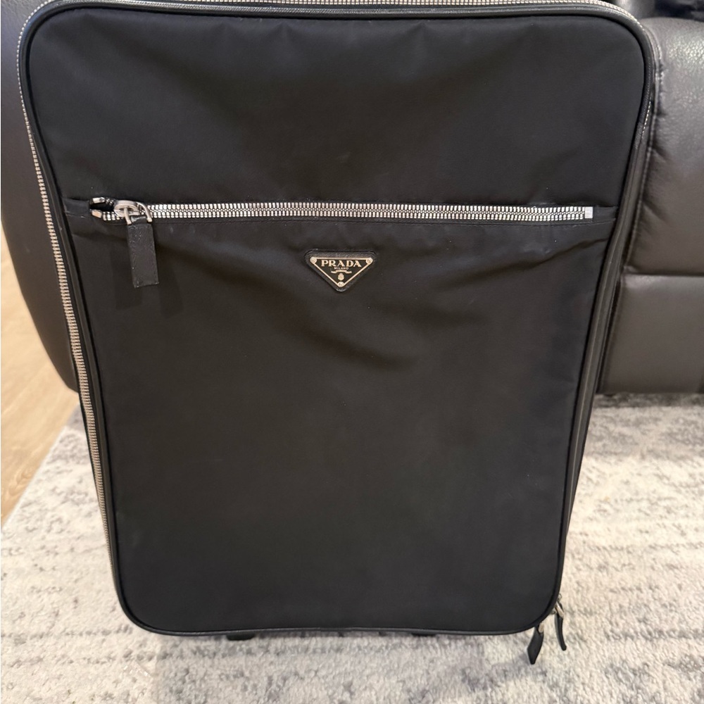 Prada Black Travel Bag for Men or Women